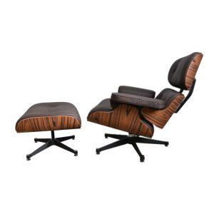 LR Brown Lounge and Ottoman Eames MAIN